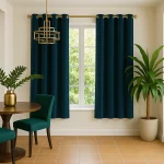 پرده پانچ مخمل دکوریما – ارتفاع 260 سانتیمتر